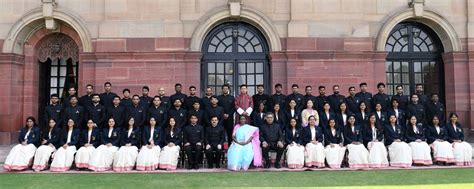 The Officer Trainees of the 76th batch of Indian Revenue Service called ...