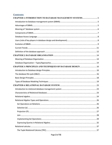 Image result for Database Management System PDF Notes