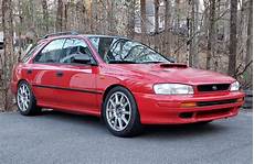 Subaru Impreza 1995 by Modified 1995 Subaru Impreza Wagon 6 Speed For Sale On Bat Subaru Impreza 1995