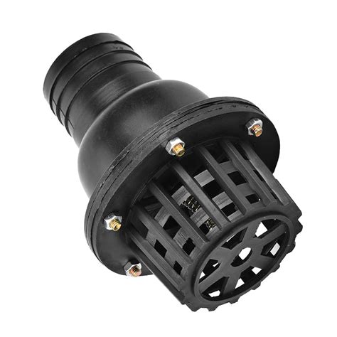 Flat Check Valve, Water Pump Foot Valve, Black PVC Low Pressure Flat ...