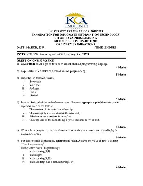 Image result for Diploma 4th Scheme Java Programming