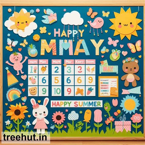 Happy May, Summer Bulletin Board Ideas, May Bulletin Board Ideas