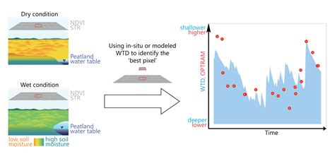 Satellite Determination of Peatland Water Table Temporal Dynamics by ...