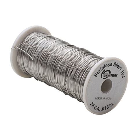 Stainless Steel Binding Wire - 26 Gauge | WIR-280.26 : Amazon.in ...