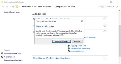 Image result for Formattare Disco Con BitLocker