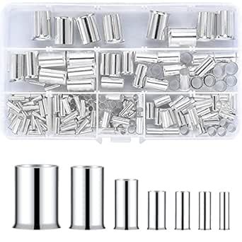 woshilaoDS 180pcs Wire Ferrule Kits, Wire Crimp Connector Ferrules ...