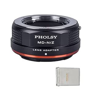 Buy PHOLSY Lens Mount Adapter Compatible with Minolta Rokkor MD/MC/SR ...