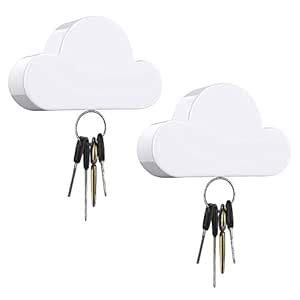 Dadanism Magnetic Keys Holder, [2 Packs] Keychains Hooks with Adhesive ...