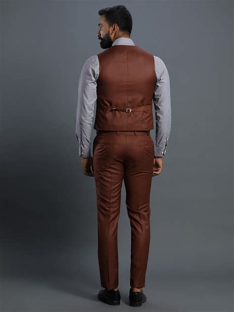 Rent/Buy Brown 3 Piece Suit | Home Trial | Free Delivery | CandidMen