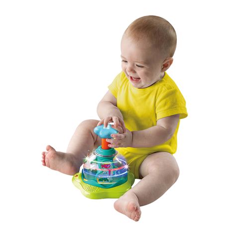 Bright Starts Press & Glow Spinner Electronic India | Ubuy