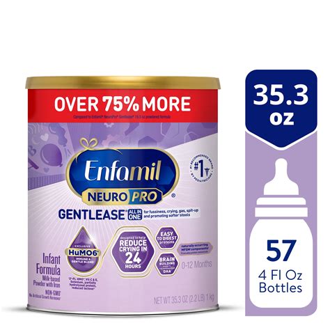 Enfamil NeuroPro Gentlease Powder Baby Formula, For Premium Digestive ...