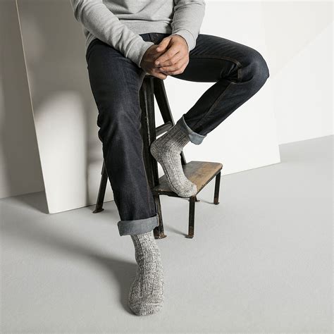 Cotton Twist Men Cotton/Polyamid/Elastane Grey | BIRKENSTOCK