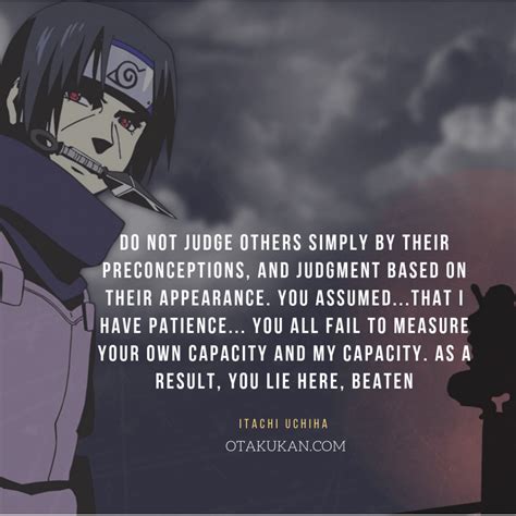 Best Itachi Uchiha Quotes | OtaKuKan