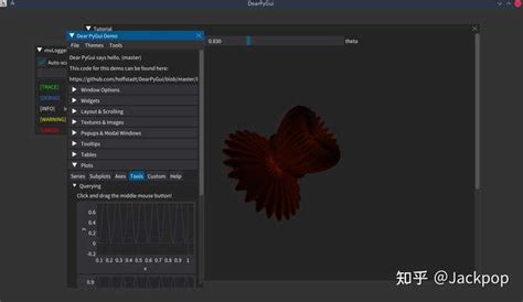 Python Notebook UI 的图像结果