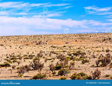 Desert of New Mexico. stock image. Image of landscape - 16905205
