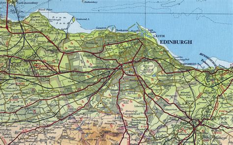 Maps of Edinburgh | Detailed map of Edinburgh in English | Maps of Edinburgh (United Kingdom ...
