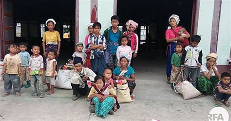 Renewed Fighting Between Myanmar Ethnic Armies Drives Villagers to City ...