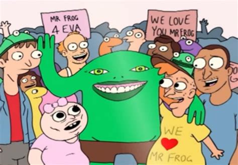 Mister Frog Smiling Friends