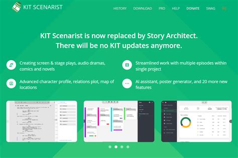 KIT Scenarist: A Comprehensive Toolkit for Scriptwriters - Startup Stack