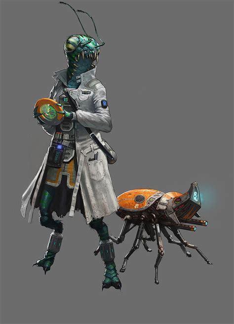 Sci fi character design, Character design, Alien concept art - who designed alien from alien