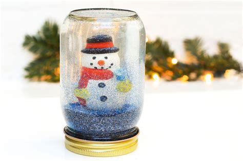 Diy Snow Globe Kid Craft at Jorja Knipe blog