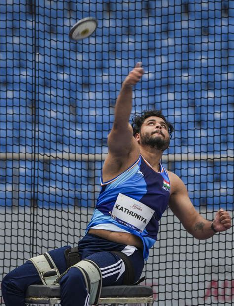 Yogesh Kathuniya wins yet another silver in World Para Athletics C'ships