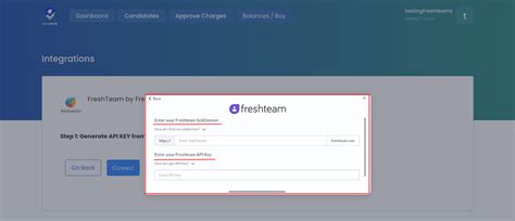 Integration of SpringVerify with Freshteam
