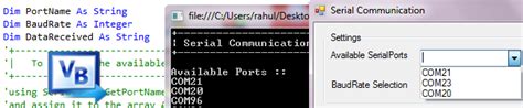 Serial Port Programming using Visual Basic.Net and Arduino for ...