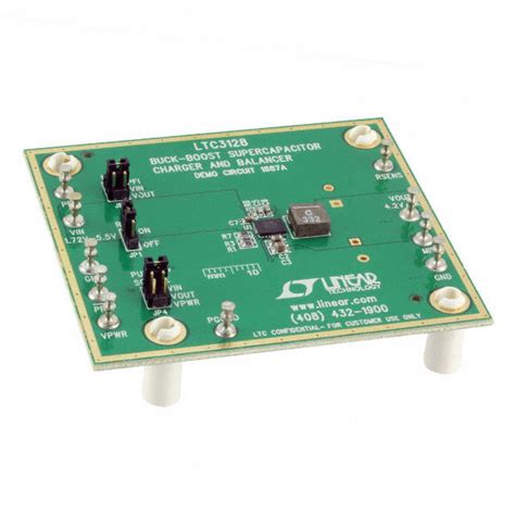 DC1887A: 2-Cell Supercapacitor Charger and Balancer Converter