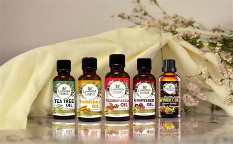 Luxura Sciences Organic Essential Oil Combo Pack of 5 Oils .Skin ...