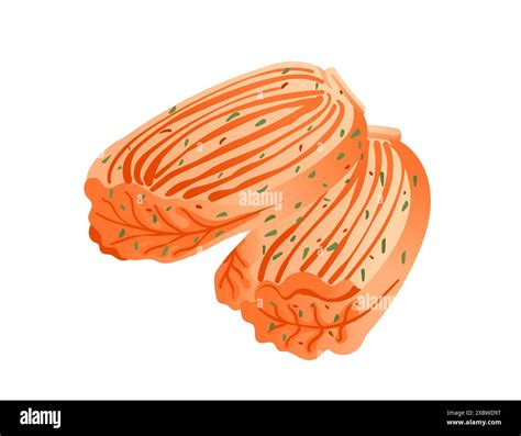 Traditional Korean Kimchi dish from cabbage radish and spicy red pepper ...