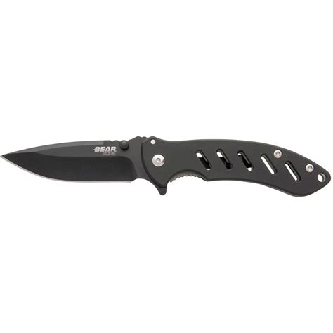 Bear & Son Cutlery Brisk 1.0: 4-1/16 In. Black Blade Frame Lock Folder ...