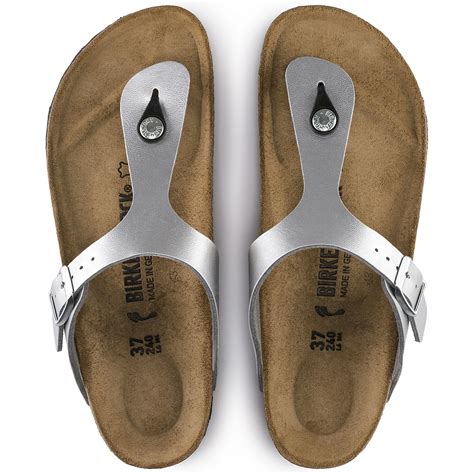 Gizeh Birko-Flor Silver | BIRKENSTOCK