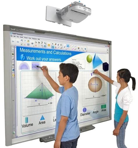 Smart Board Interactive Whiteboard SBX800 System for classroom