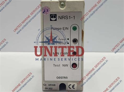 GESTRA NRS1-1B LEVEL CONTROLLER NRS1-1 | United Marine Services