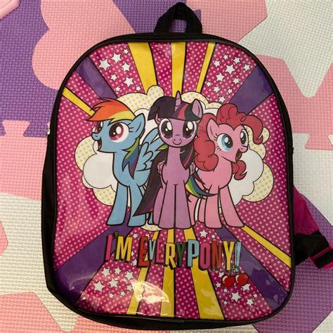 My little pony backpack Super cute and colorful... - Depop
