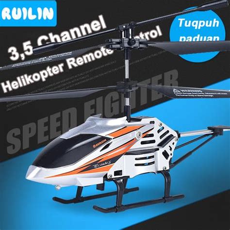 Jual RuiLin Helikopter RC 3,5 Channel Mainan Terbang dengan Giroskop ...