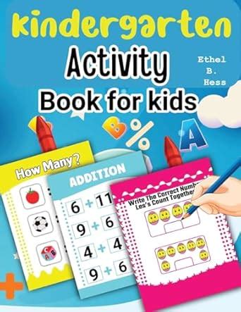 Kindergarten Activity Book for Kids: Games to Practice Early Reading ...