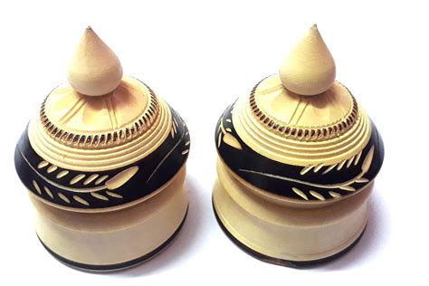 Buy Madurai Products Wooden KumKum Box/Wooden Sindoor Box/Wooden Sindur ...