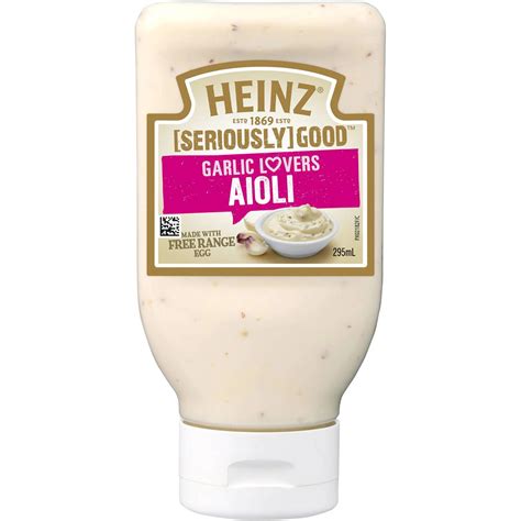 Check Halal status of Heinz Seriously Good Mayonnaise Garlic Lovers ...