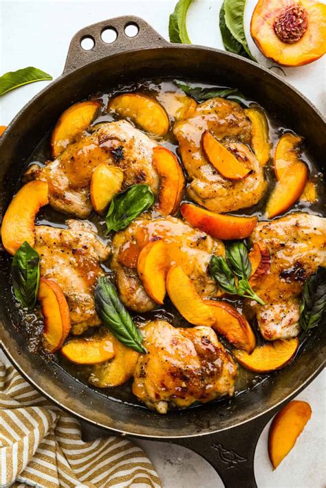 Easy Peach Chicken Recipe – One-Pan, 30-Minute Dinner | The Recipe Critic