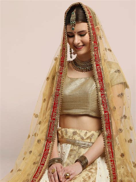Bridal Sada Saubhagyawati Bhav Net Dupatta – Dupatta Bazaar