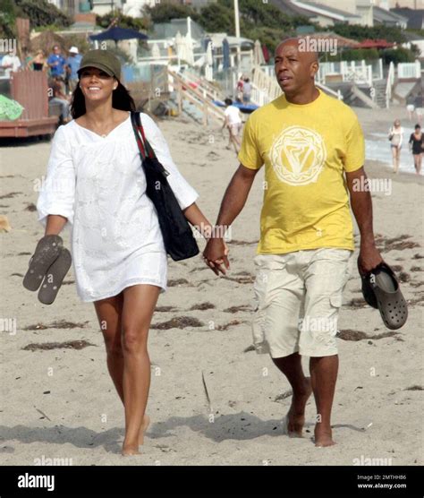 Russell Simmons and new girlfriend spend the day at beach parties ...