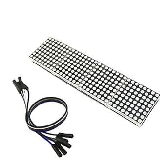 EleXAR Max7219 Led Dot Matrix 8-Digit Digital Display Control Module ...
