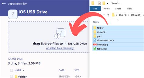 Image result for Convert File in USB to iOS