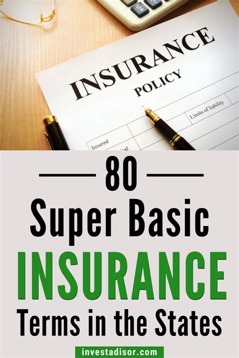 Image result for Insurance Definitions and Terms