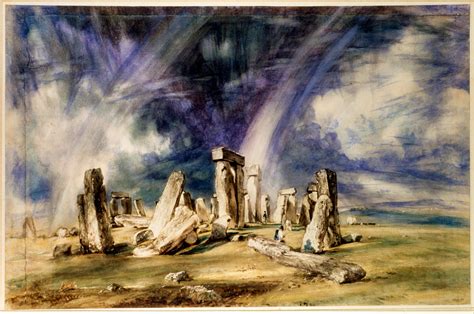 John Constable - Stonehenge | Stonehenge, Famous watercolor artists ...
