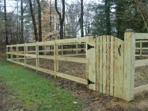 Split Rail Fence With Gate 3 Fences – Wood Fences – Split & Ranch