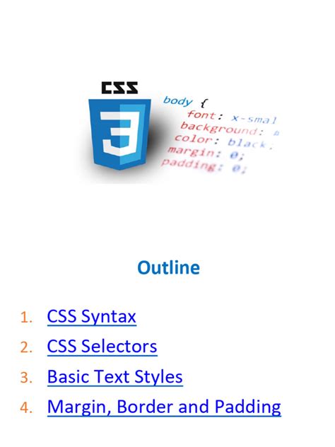 CSS Basics PDF 的图像结果