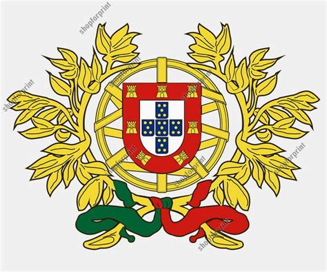 Portugal Coat of Arms in Vector Formats - AI, EPS, SVG
